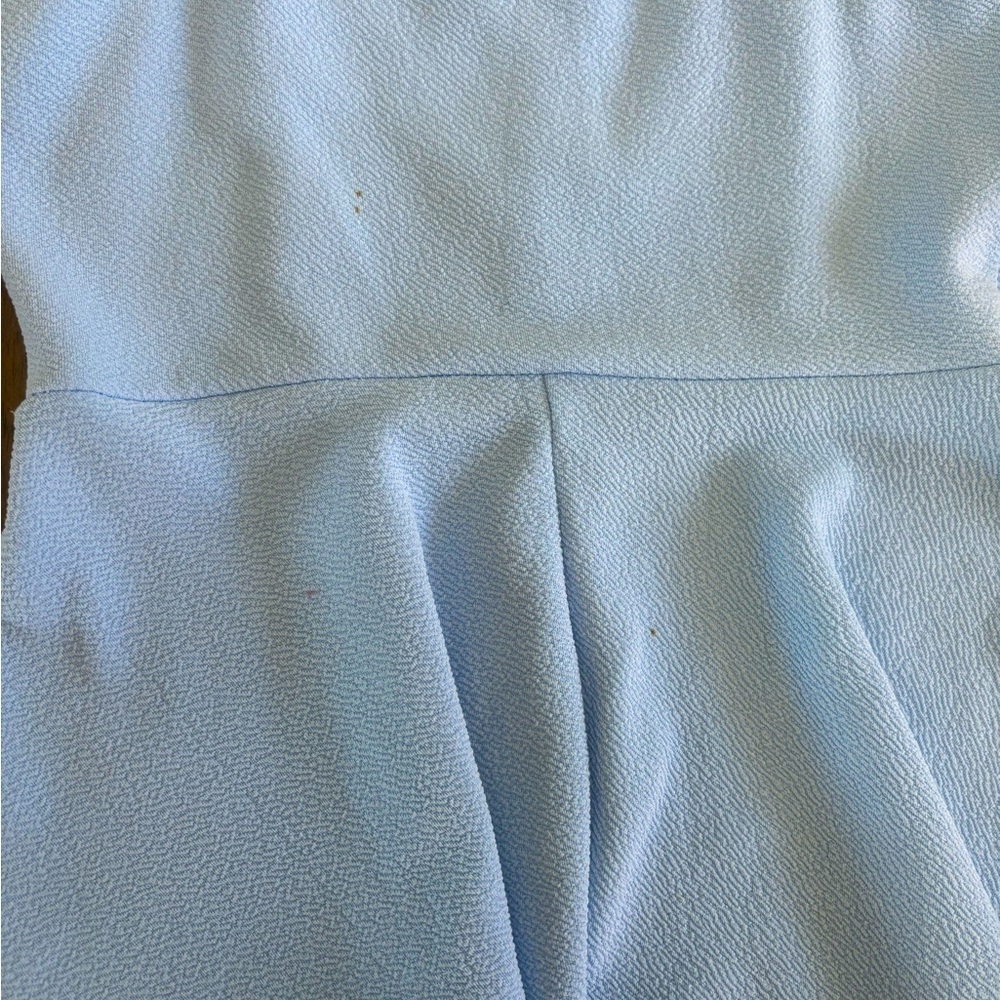 Lulu’s Mini Dress Spaghetti Straps Baby Blue Size Small - Picture 7 of 7